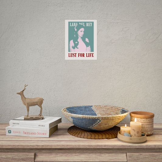 Lana Del Rey Lust for Life Rolled Poster